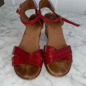 Eric Michael Wedge Sandal